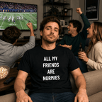 ALL MY FRIENDS ARE NORMIES redpill statement t-shirt | BASED ALT-WEAR