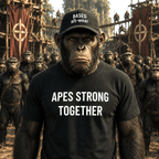APES STRONG TOGETHER GameStop finance-rebel statement t-shirt | BASED ALT-WEAR