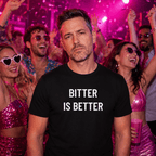 BITTER IS BETTER nihilist blackpill statement t-shirt | BASED ALT-WEAR