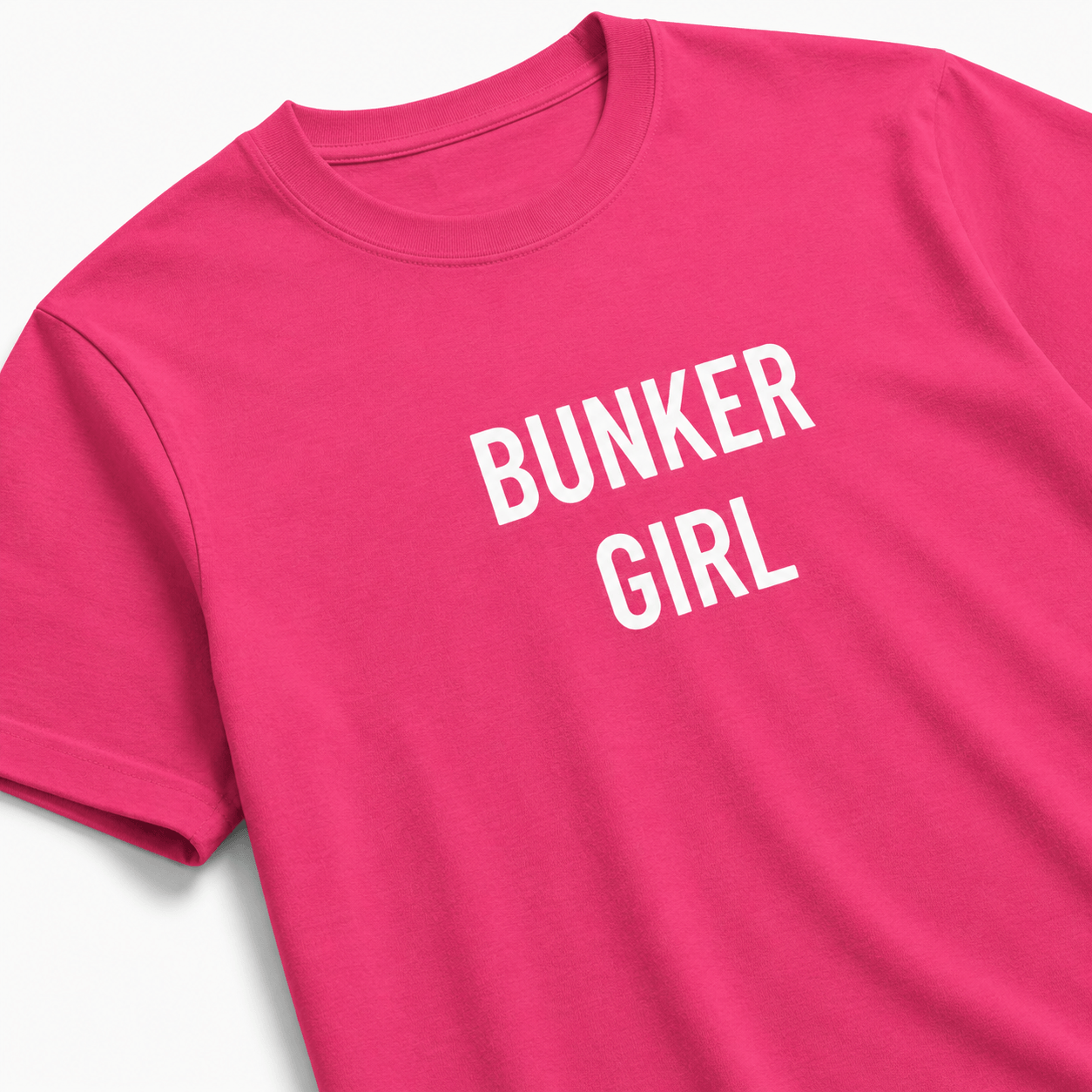 BUNKER GIRL prepper-culture statement t-shirt | BASED ALT-WEAR
