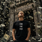 END THE FED sound-money statement t-shirt | BASED ALT-WEAR