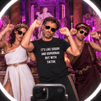 IT'S LIKE SODOM AND GOMORRAH BUT WITH TIKTOK nihilist blackpill statement t-shirt | BASED ALT-WEAR