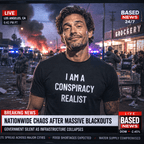 I AM A CONSPIRACY REALIST redpill identity statement t-shirt | BASED ALT-WEAR