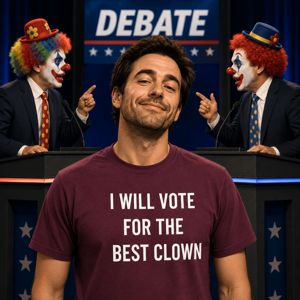 ICH WERDE DEN BESTEN CLOWN WÄHLEN T-Shirt