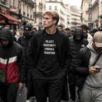 REJECT MODERNITY EMBRACE TRADITION trad-culture statement t-shirt | BASED ALT-WEAR