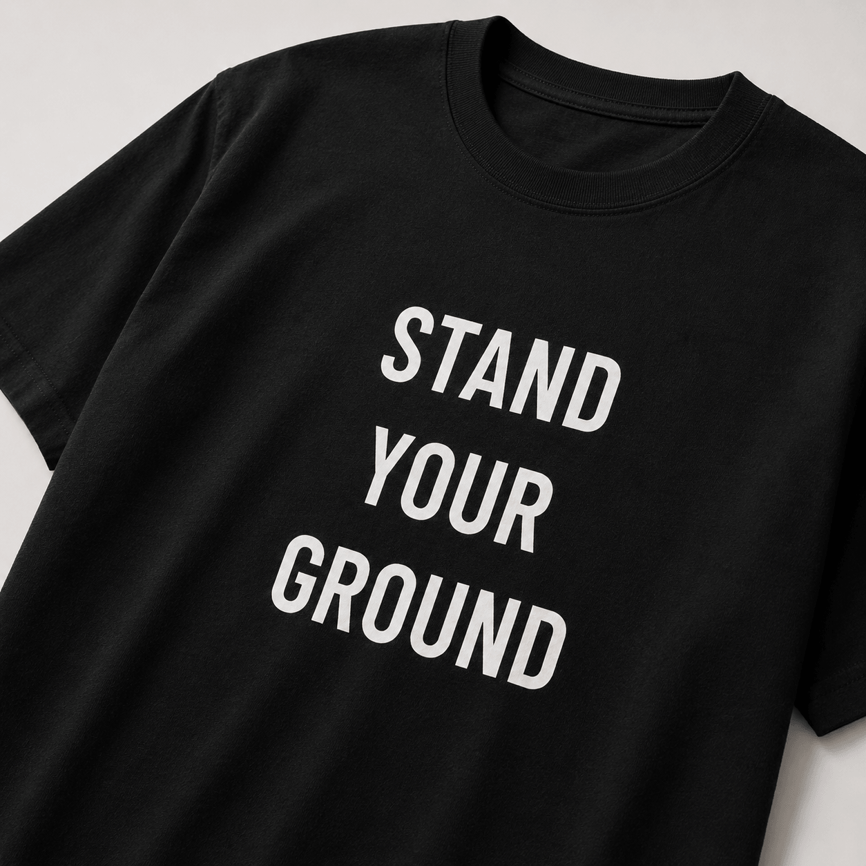STAND YOUR GROUND defiance statement t-shirt | BASED ALT-WEAR