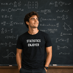 STATISTICS ENJOYER data-nerd statement t-shirt | BASED ALT-WEAR
