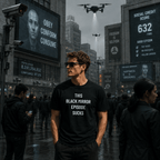 THIS BLACK MIRROR EPISODE SUCKS dystopian statement t-shirt | BASED ALT-WEAR