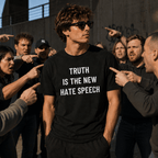 TRUTH IS THE NEW HATE SPEECH free-speech statement t-shirt | BASED ALT-WEAR
