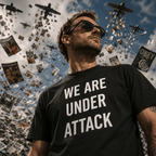 WE ARE UNDER ATTACK t-shirt