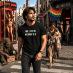 WE LIVE IN WEIMAR 2.0 history-pilled statement t-shirt | BASED ALT-WEAR