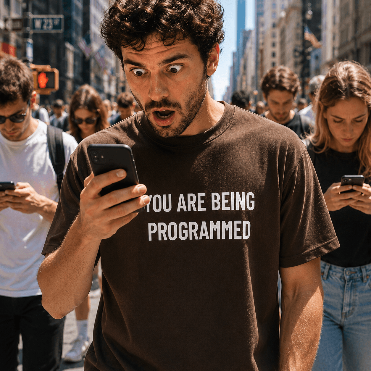 DU WIRST PROGRAMMIERT T-Shirt
