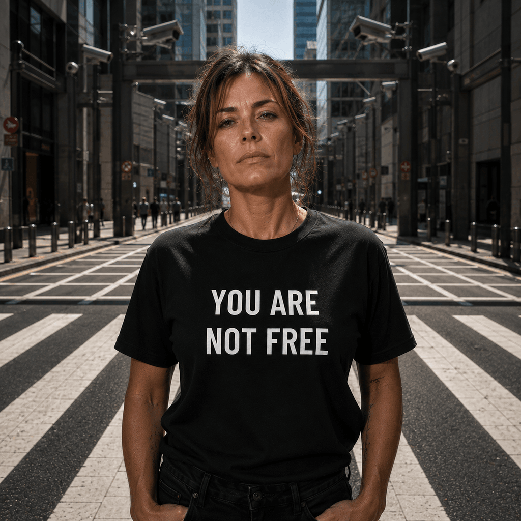 YOU ARE  NOT FREE t-shirt