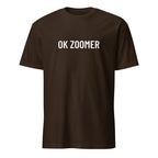OK ZOOMER counter-generational statement t-shirt in Pink | BASED ALT-WEAR