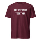 APES STRONG TOGETHER GameStop finance-rebel statement t-shirt in Brown | BASED ALT-WEAR