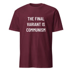 THE FINAL VARIANT IS COMMUNISM political statement t-shirt in Brown | BASED ALT-WEAR