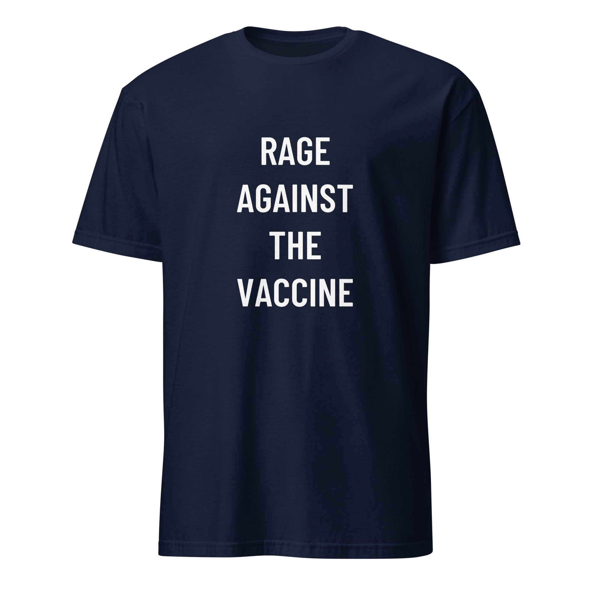 RAGE AGAINST THE VACCINE counter-culture statement t-shirt | BASED ALT-WEAR