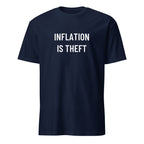 INFLATION IS THEFT Austrian-economics statement t-shirt | BASED ALT-WEAR