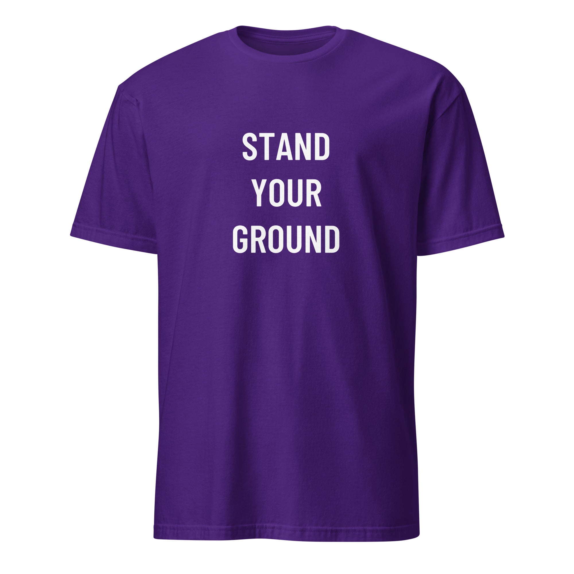 STAND YOUR GROUND defiance statement t-shirt | BASED ALT-WEAR